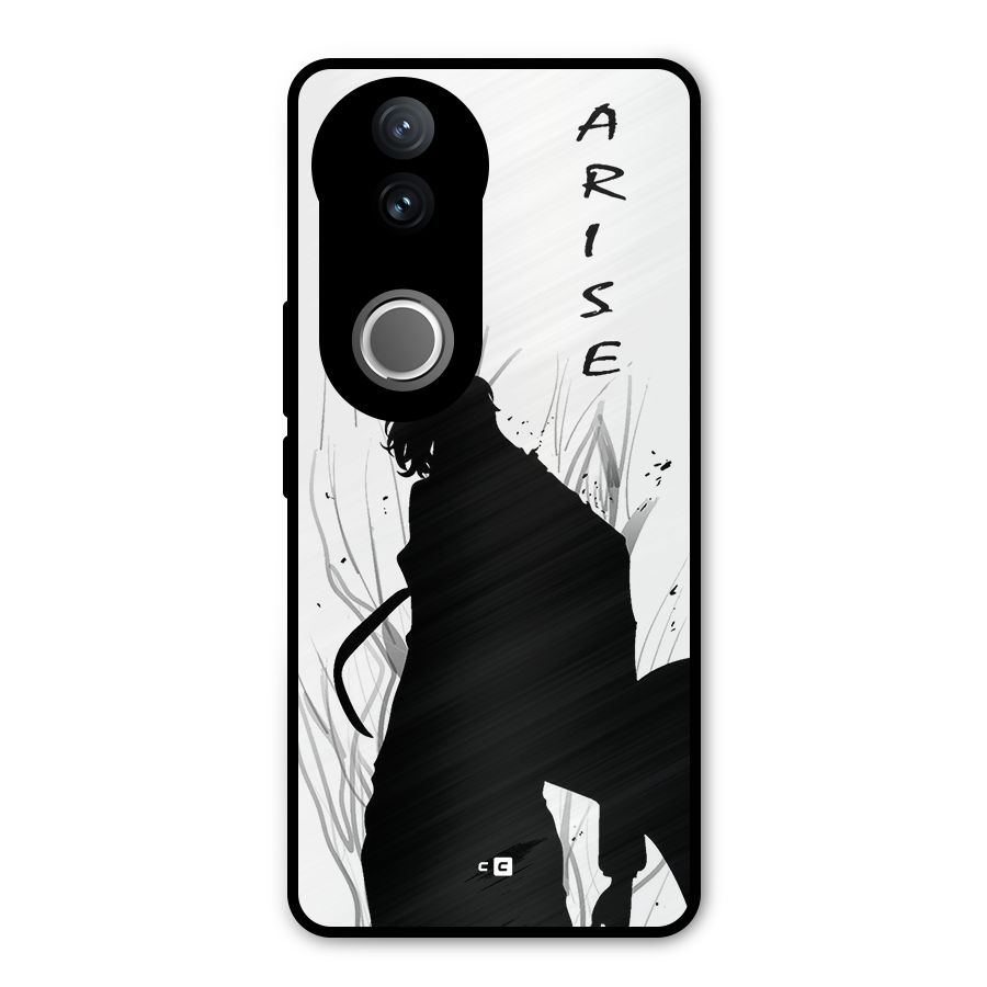 Awesome Jinwoo Arise Metal Back Case for Vivo V50