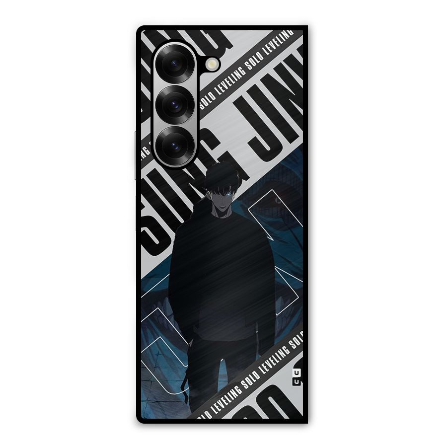Awesome Jinwoo Rage Metal Back Case for Galaxy Z Fold6