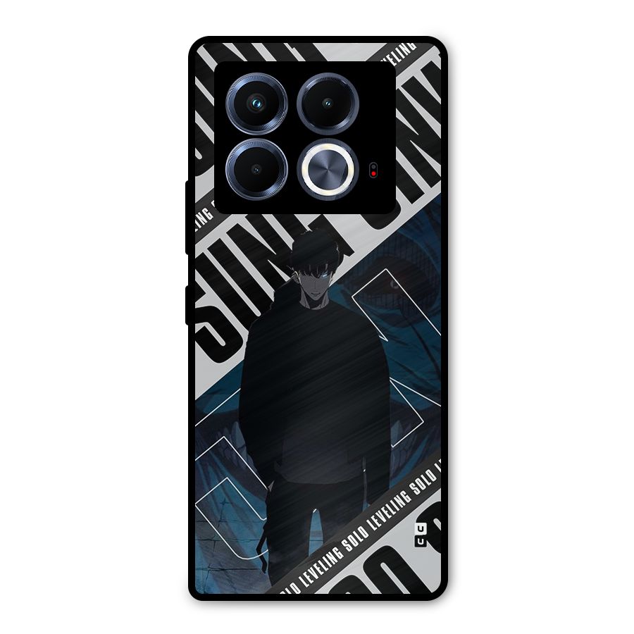 Awesome Jinwoo Rage Metal Back Case for Infinix Note 40 5G