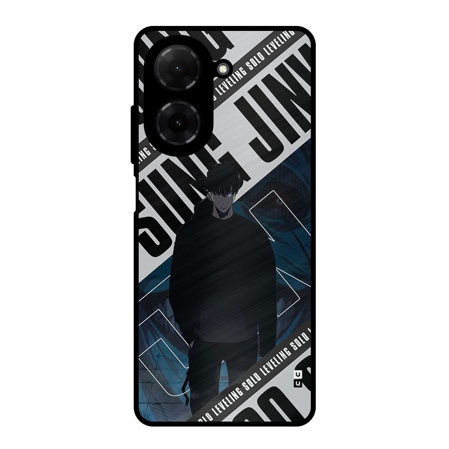 Awesome Jinwoo Rage Metal Back Case for Redmi A5 4G