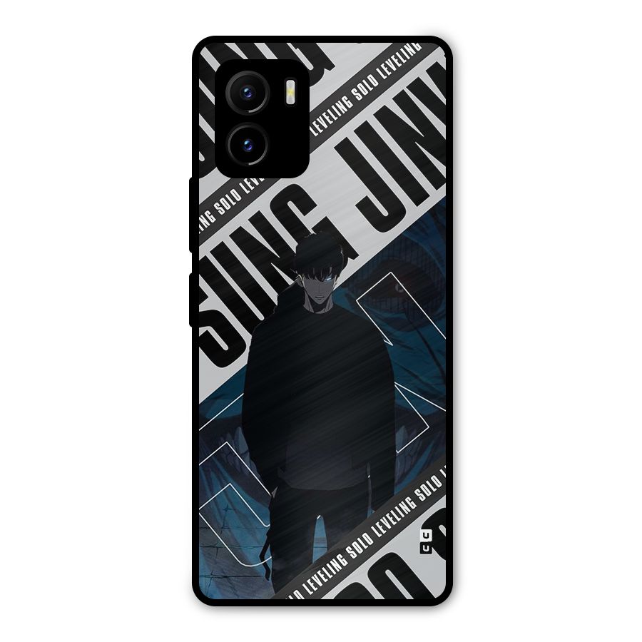 Awesome Jinwoo Rage Metal Back Case for Vivo Y15s
