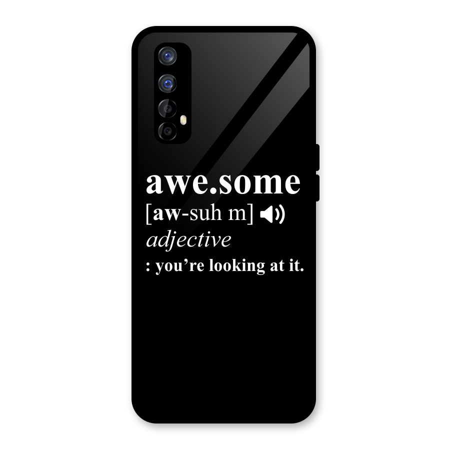 Awesome Looking at it Glass Back Case for Realme Narzo 20 Pro