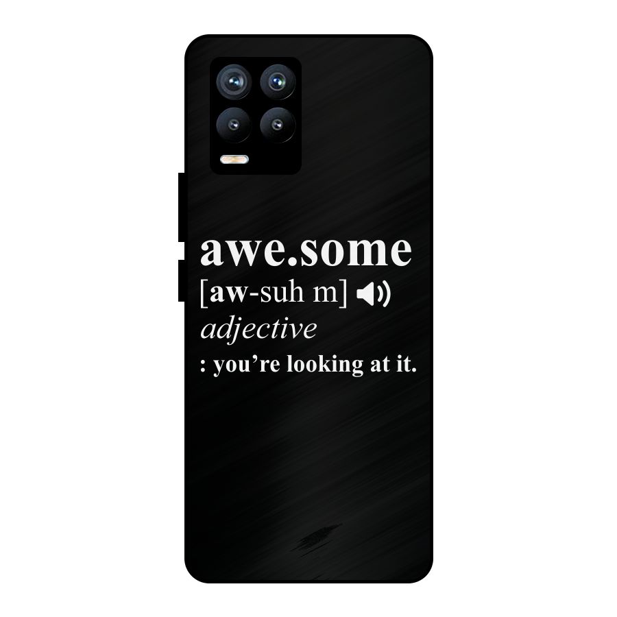Awesome Looking at it Metal Back Case for Realme 8 Pro