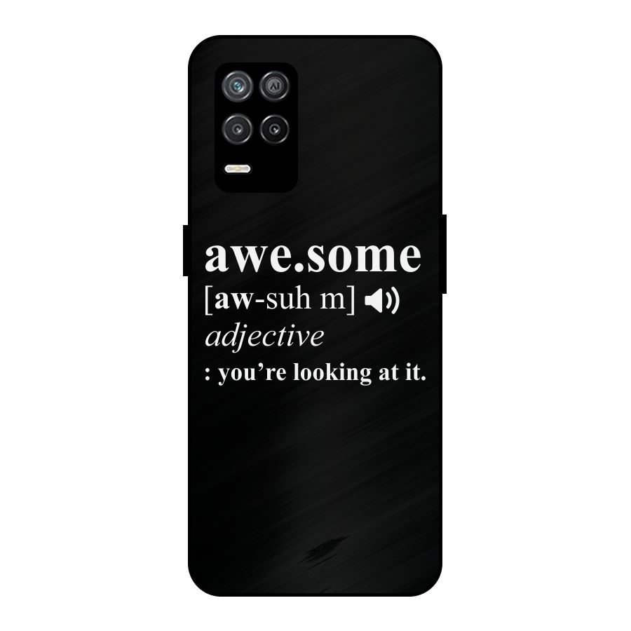 Awesome Looking at it Metal Back Case for Realme 8s 5G
