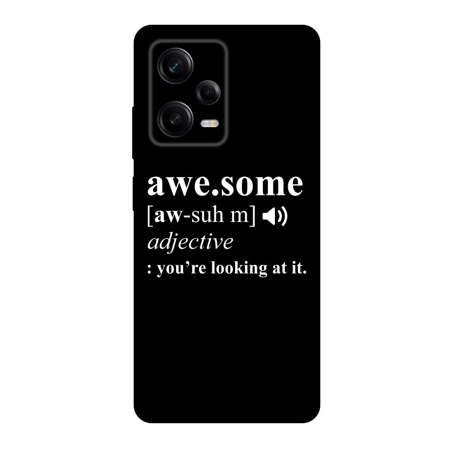 Awesome Looking at it Original Polycarbonate Back Case for Redmi Note 12 Pro