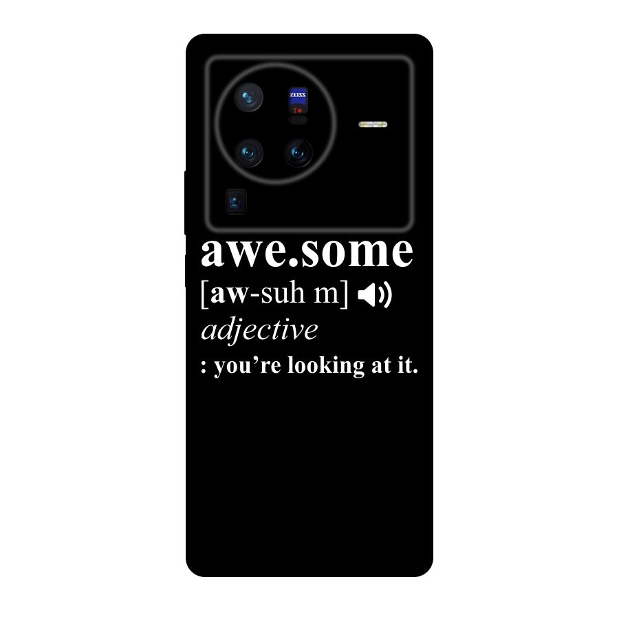 Awesome Looking at it Original Polycarbonate Back Case for Vivo X80