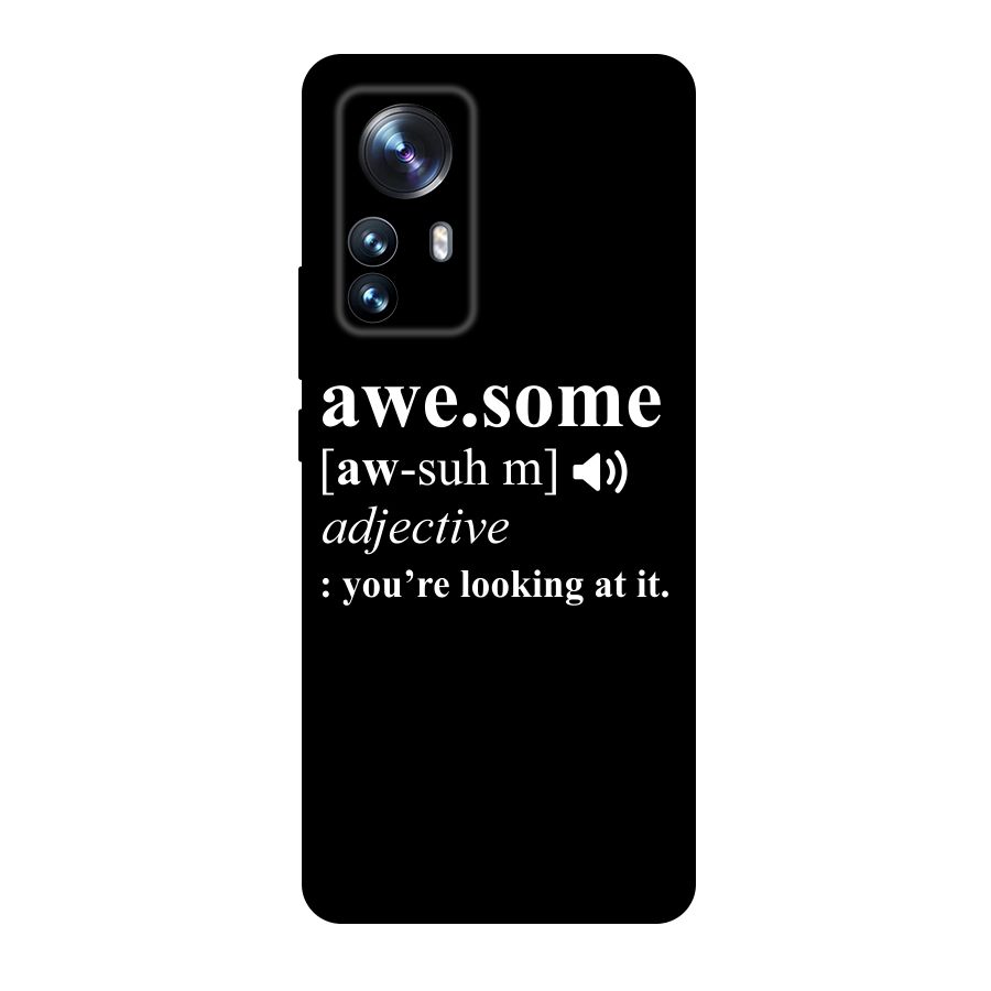 Awesome Looking at it Original Polycarbonate Back Case for Xiaomi 12 Pro