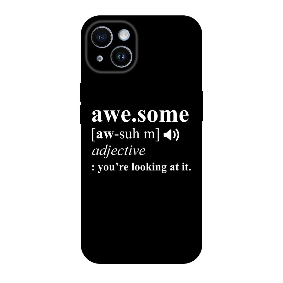 Awesome Looking at it Original Polycarbonate Back Case for iPhone 14