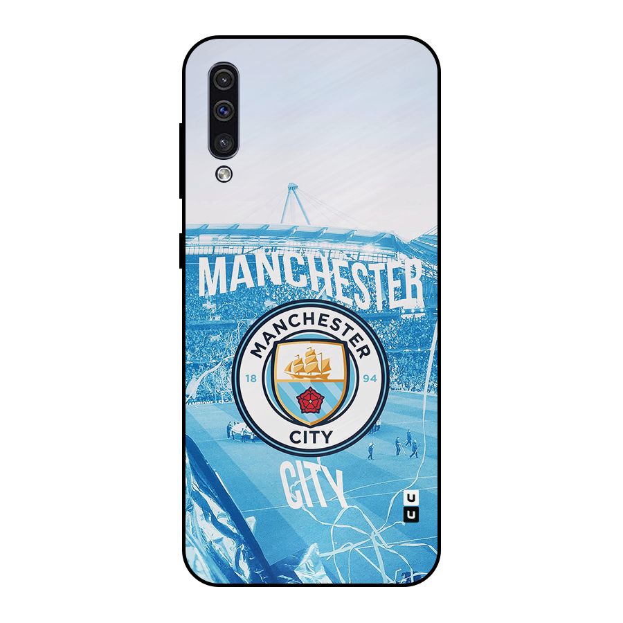 Awesome Manchester Metal Back Case for Galaxy A30s