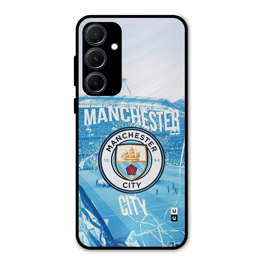 Awesome Manchester Metal Back Case for Galaxy A35