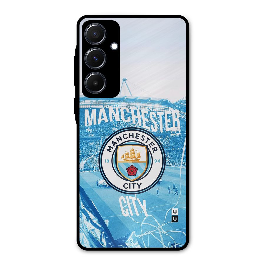 Awesome Manchester Metal Back Case for Galaxy A55