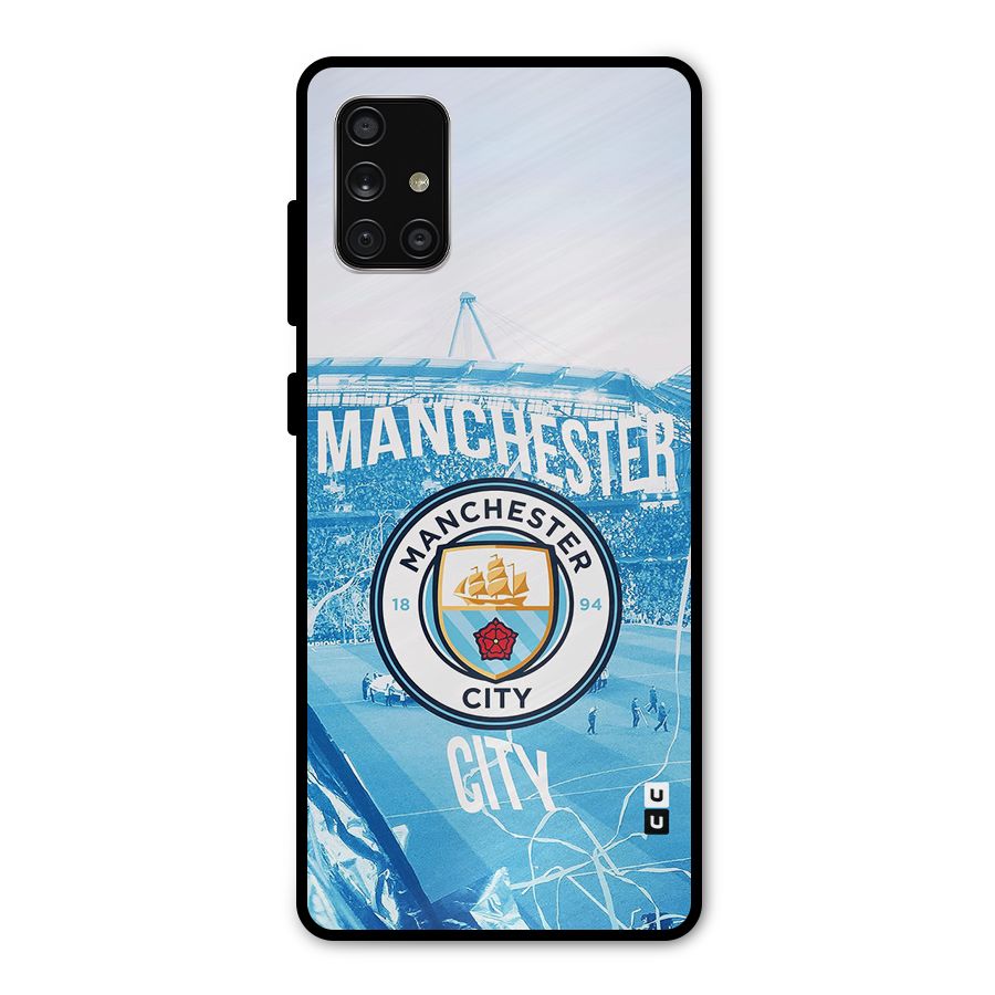 Awesome Manchester Metal Back Case for Galaxy A71