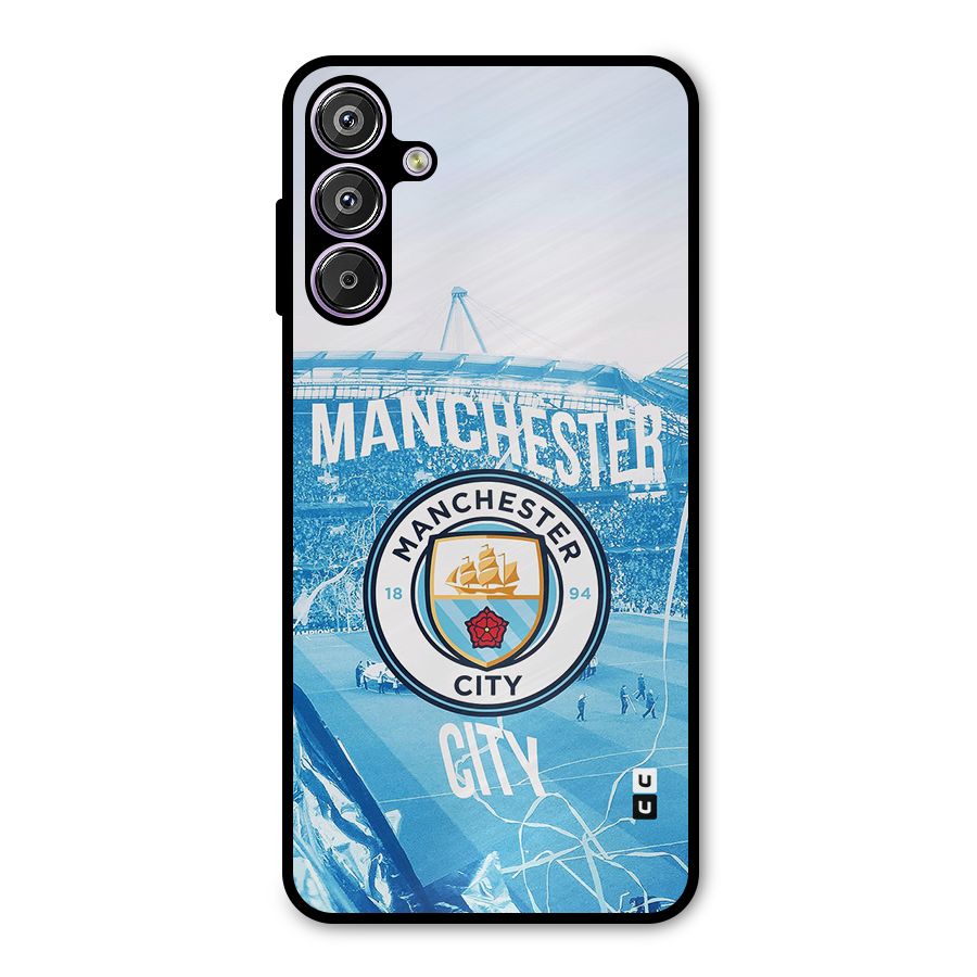 Awesome Manchester Metal Back Case for Galaxy M15