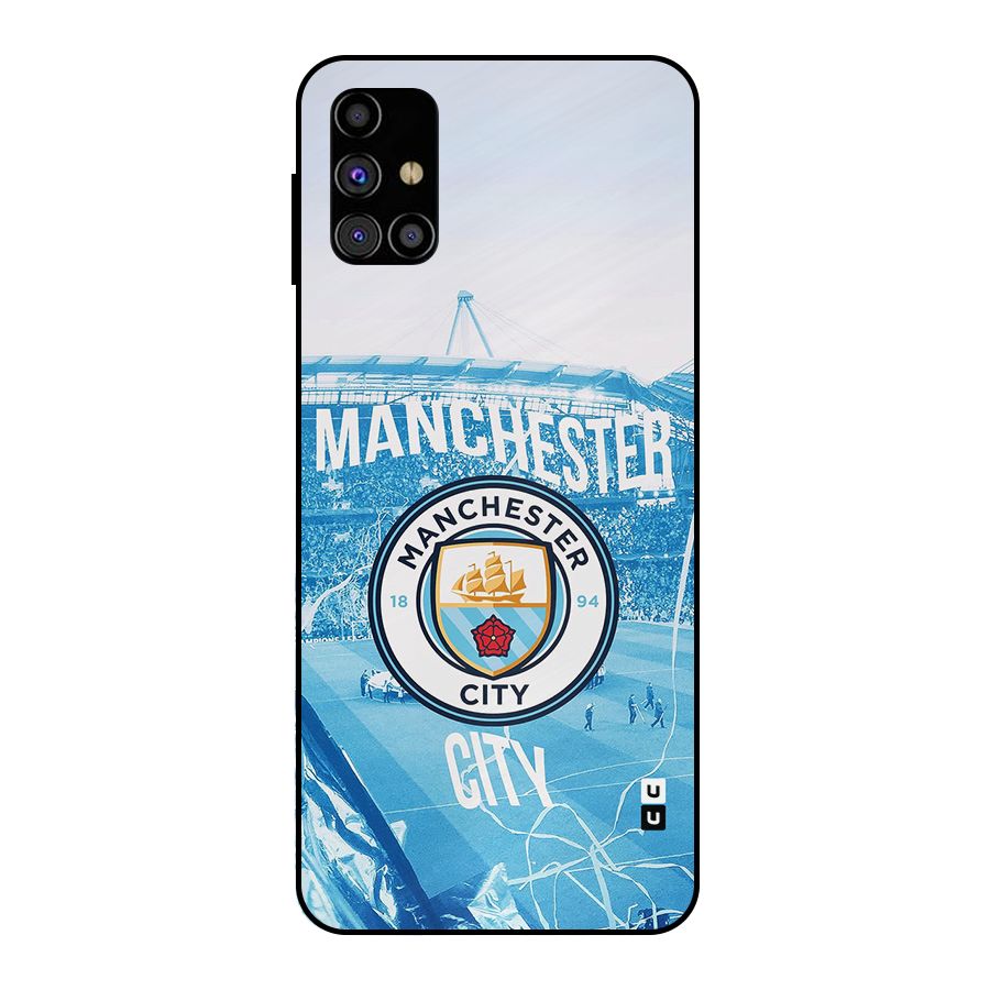 Awesome Manchester Metal Back Case for Galaxy M31s