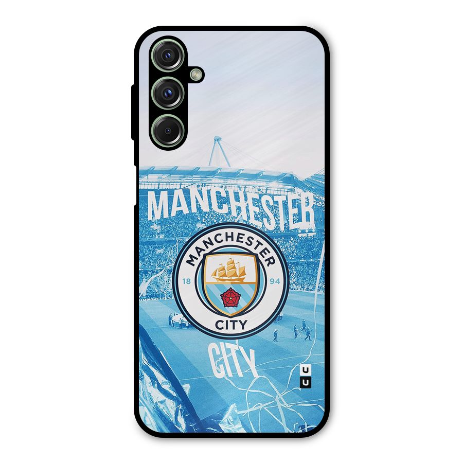 Awesome Manchester Metal Back Case for Galaxy M34