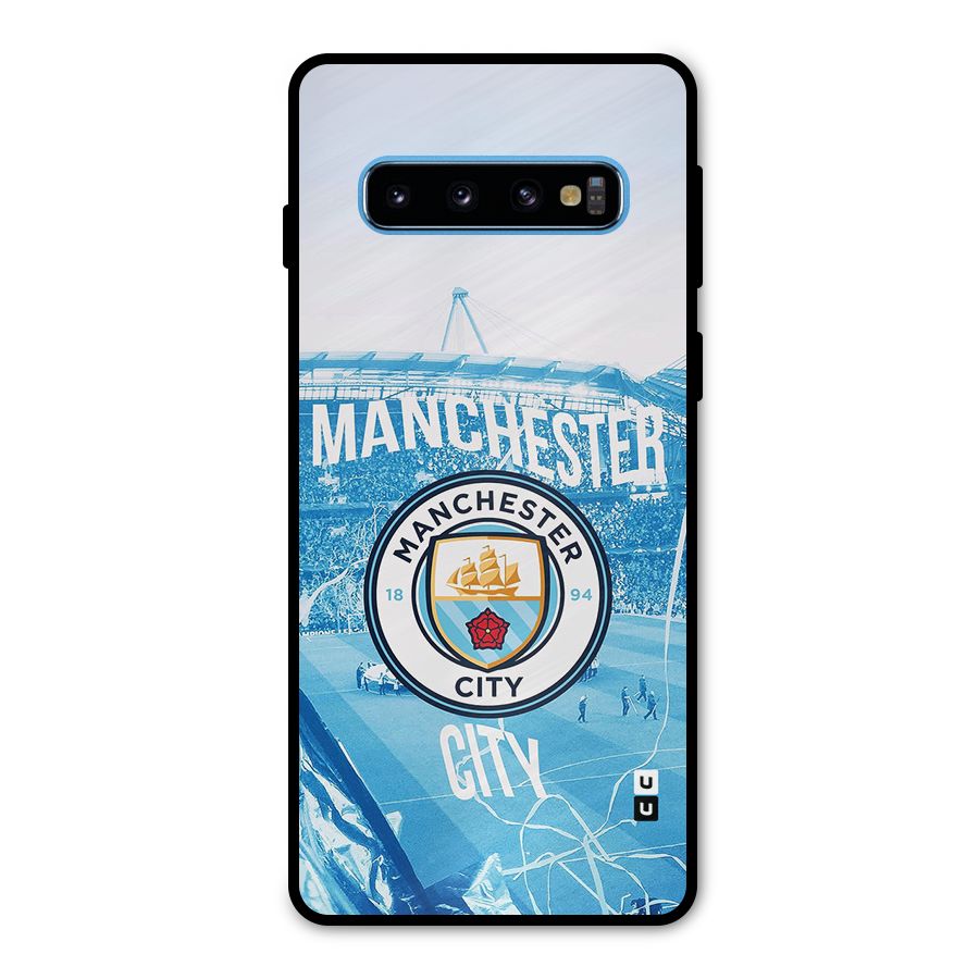 Awesome Manchester Metal Back Case for Galaxy S10