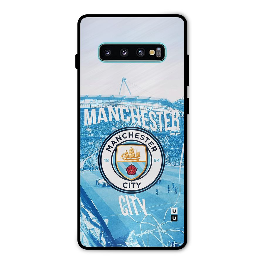 Awesome Manchester Metal Back Case for Galaxy S10 Plus
