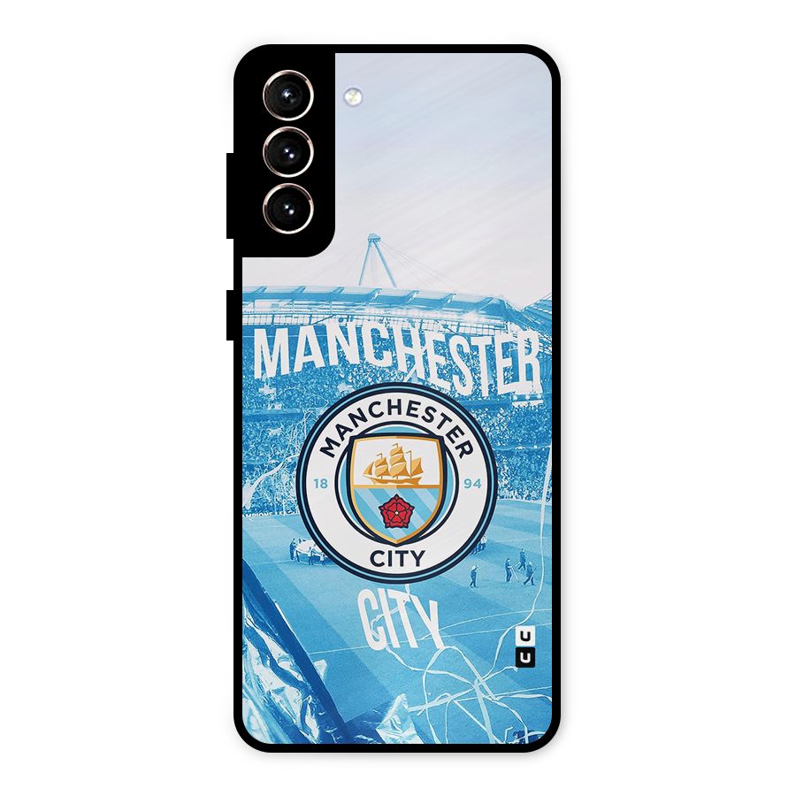 Awesome Manchester Metal Back Case for Galaxy S21 Plus