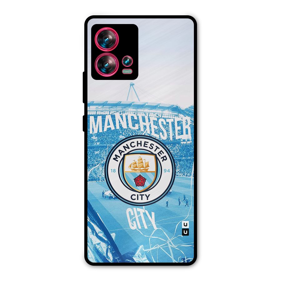 Awesome Manchester Metal Back Case for Motorola Edge 30 Fusion