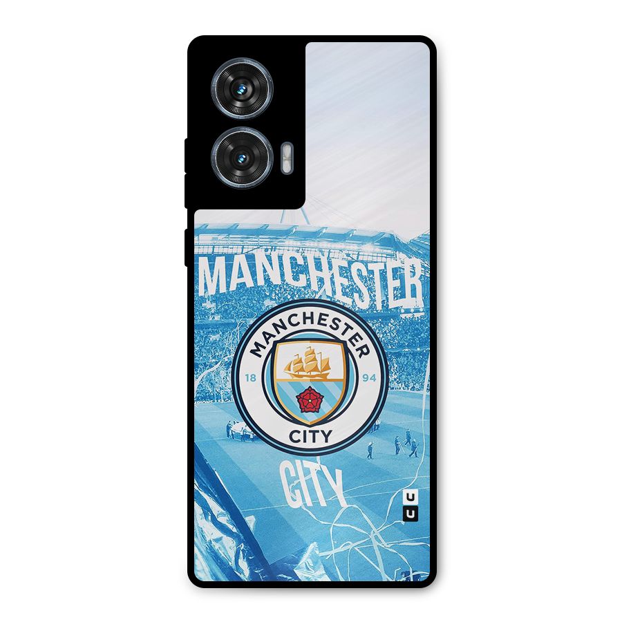 Awesome Manchester Metal Back Case for Motorola Edge 50 Fusion
