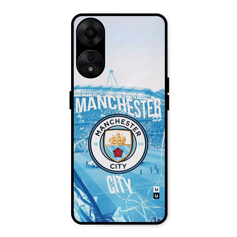 Awesome Manchester Metal Back Case for Oppo A78 5G