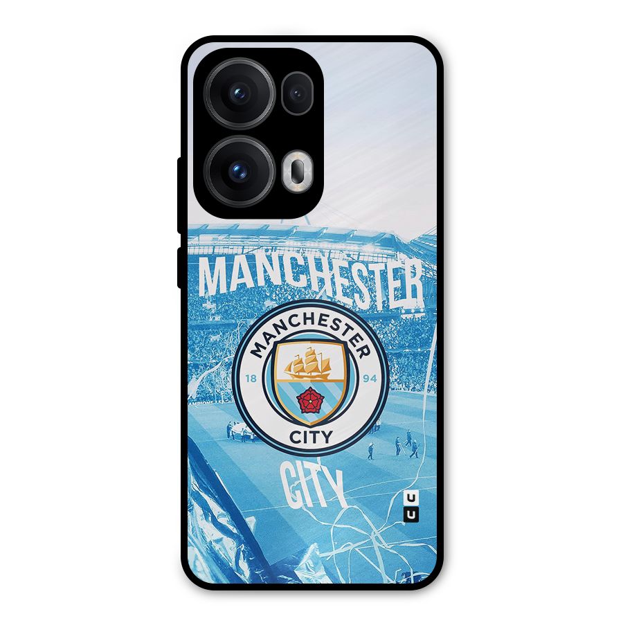 Awesome Manchester Metal Back Case for Oppo Reno13 Pro