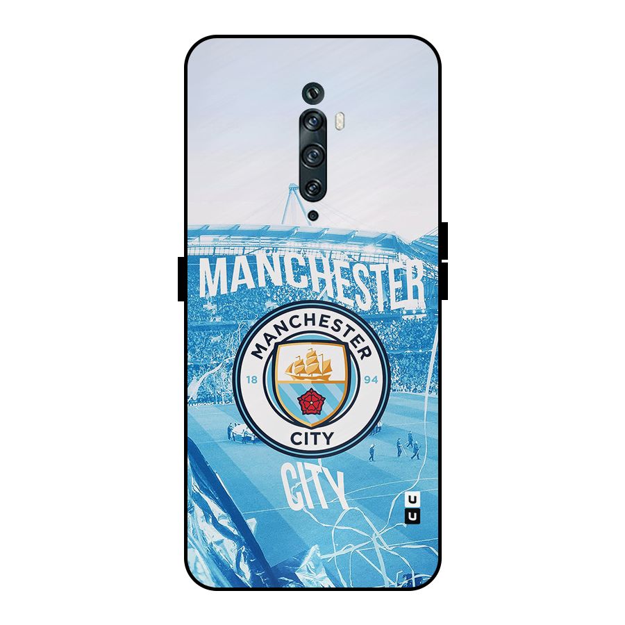Awesome Manchester Metal Back Case for Oppo Reno2 F