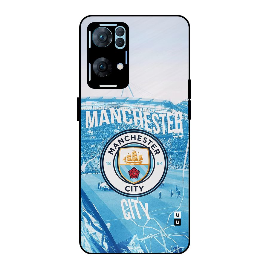 Awesome Manchester Metal Back Case for Oppo Reno7 Pro 5G