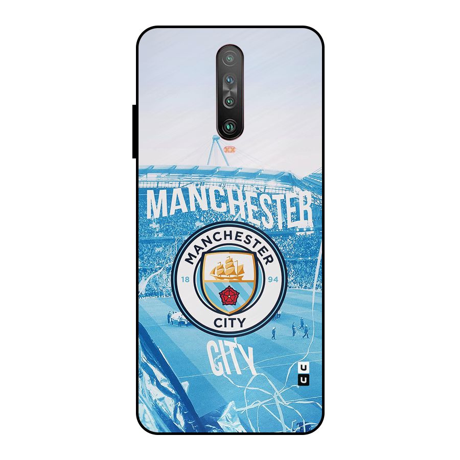 Awesome Manchester Metal Back Case for Poco X2