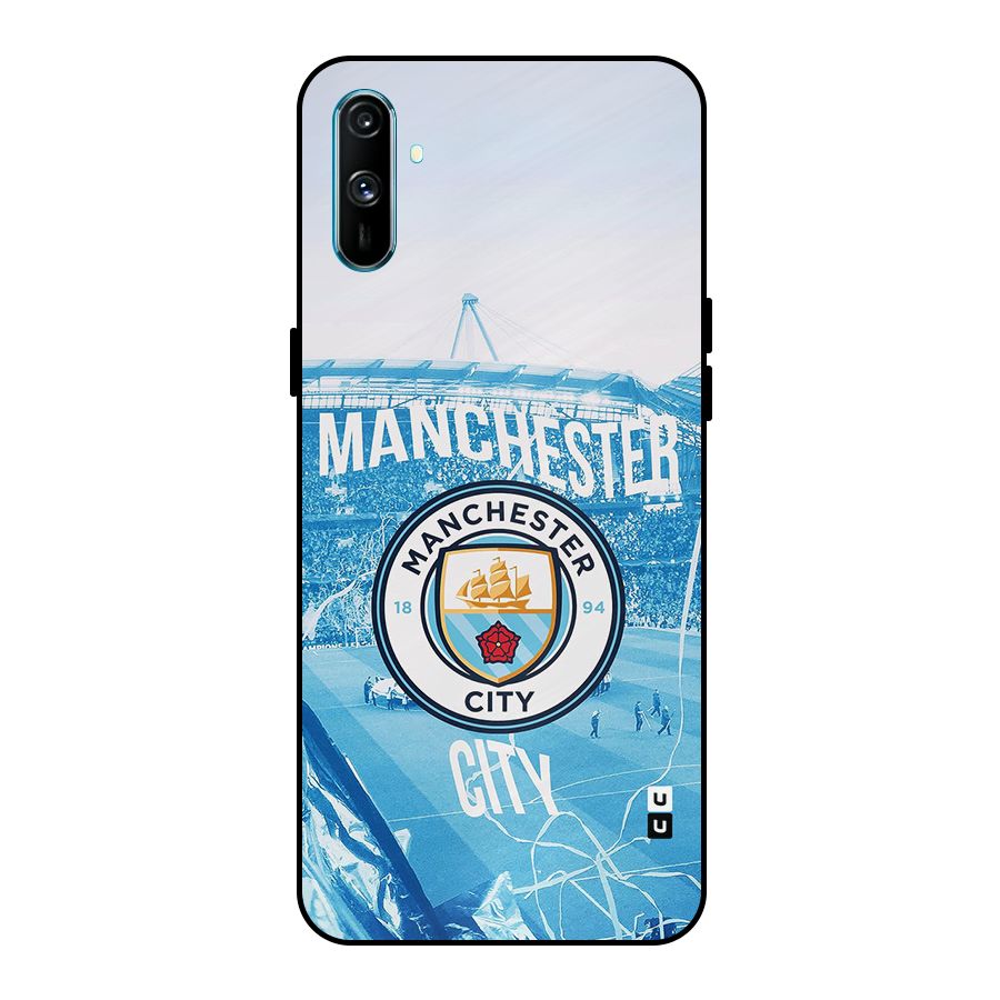 Awesome Manchester Metal Back Case for Realme C3