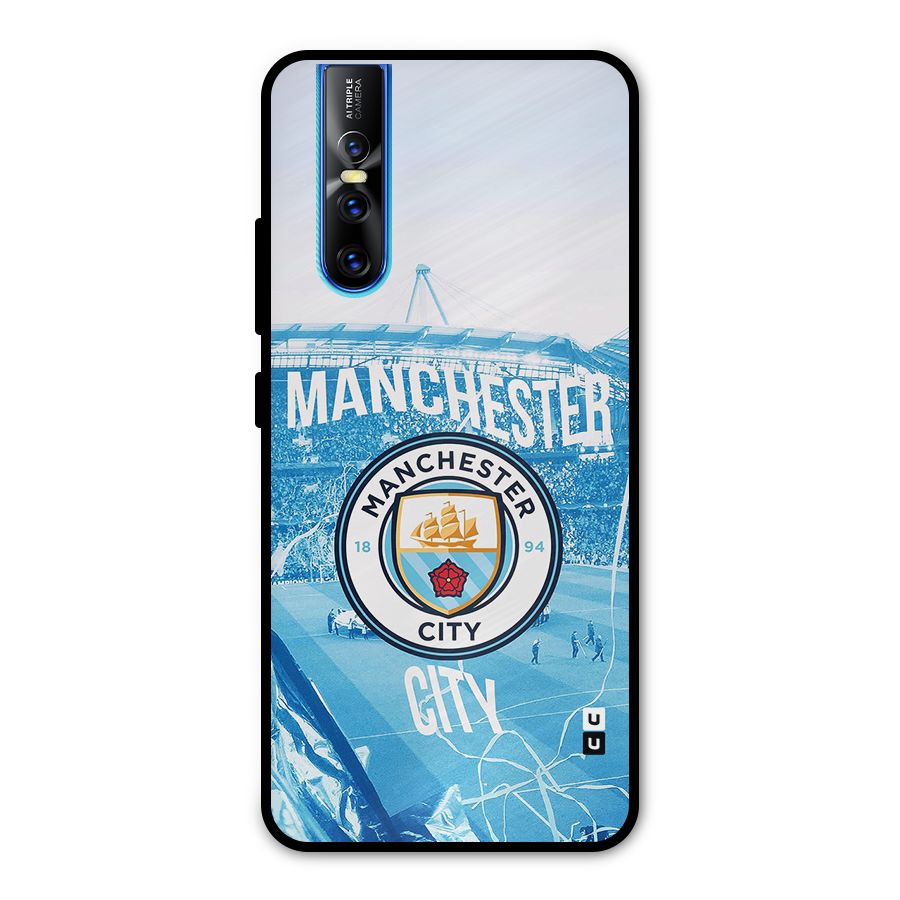 Awesome Manchester Metal Back Case for Vivo V15 Pro