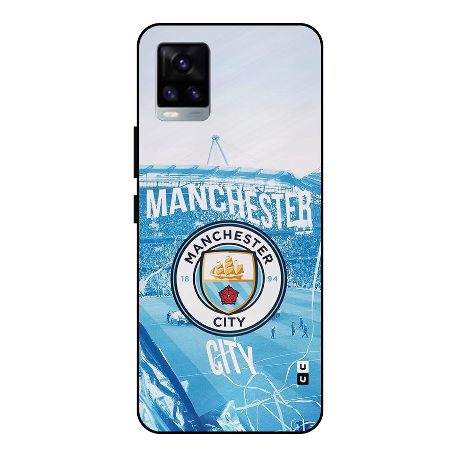 Awesome Manchester Metal Back Case for Vivo V20 2021