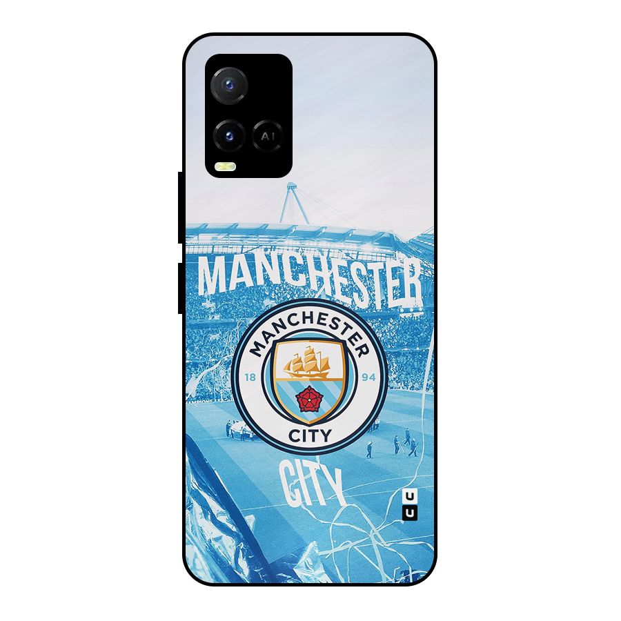 Awesome Manchester Metal Back Case for Vivo Y21A