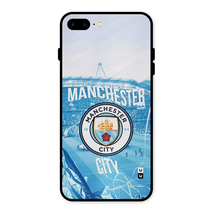 Awesome Manchester Metal Back Case for iPhone 8 Plus