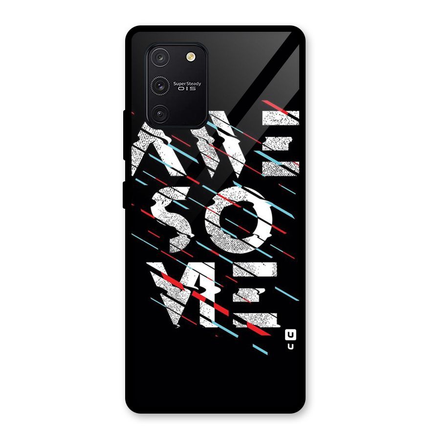 Awesome Me Glass Back Case for Galaxy S10 Lite