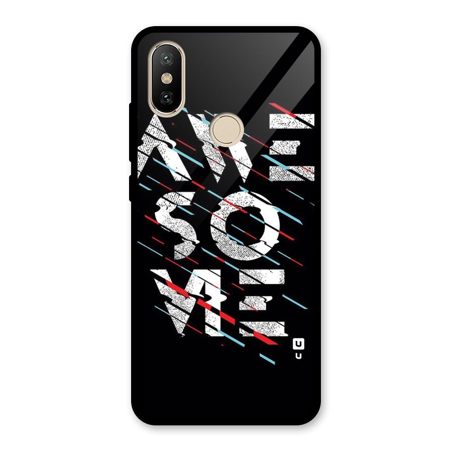 Awesome Me Glass Back Case for Redmi A2