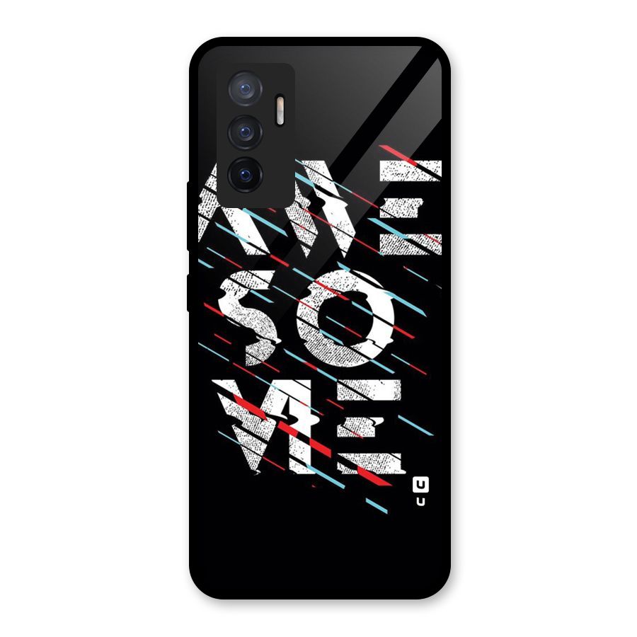 Awesome Me Glass Back Case for Vivo V23e