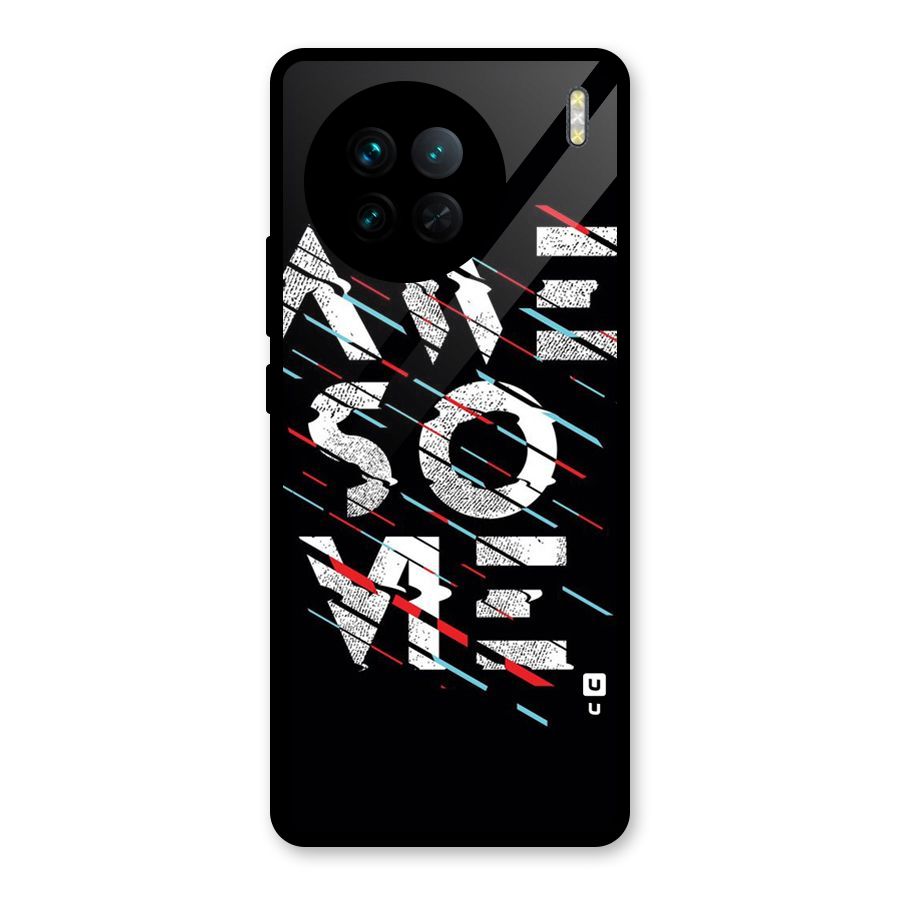 Awesome Me Glass Back Case for Vivo X90