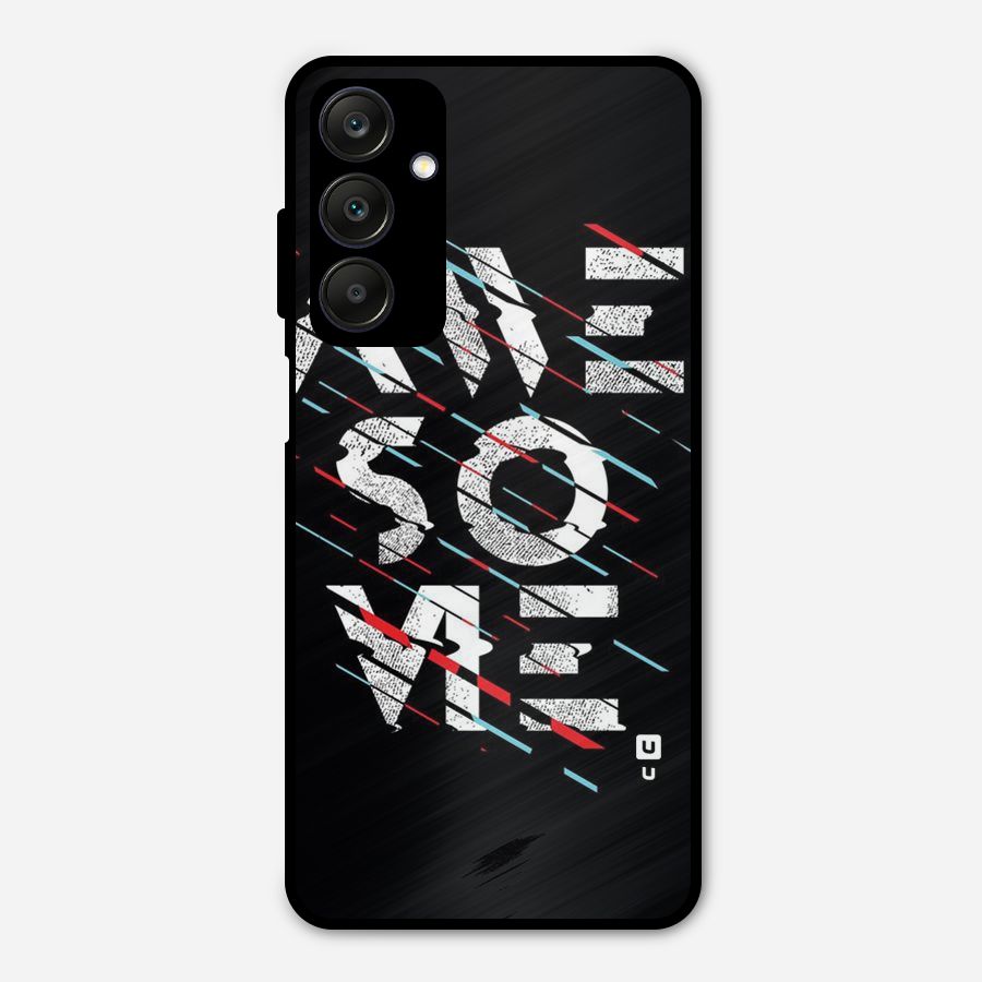 Awesome Me Metal Back Case for Galaxy A25 5G