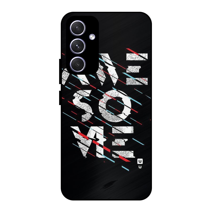 Awesome Me Metal Back Case for Galaxy A54