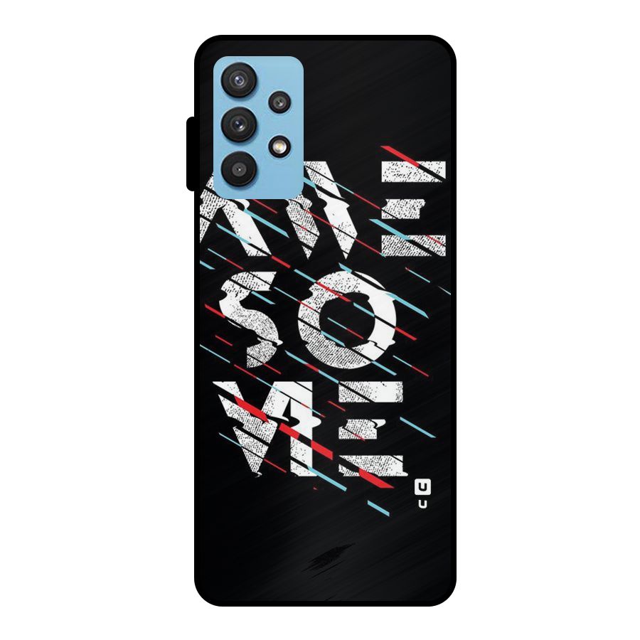 Awesome Me Metal Back Case for Galaxy M32 5G