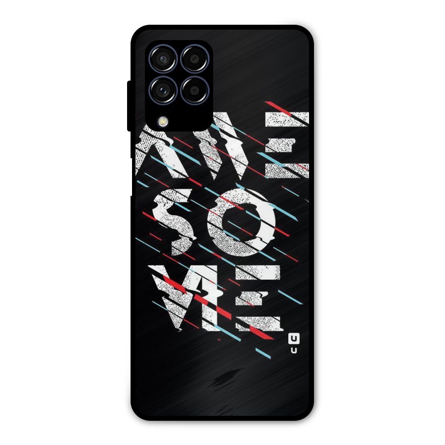 Awesome Me Metal Back Case for Galaxy M53 5G