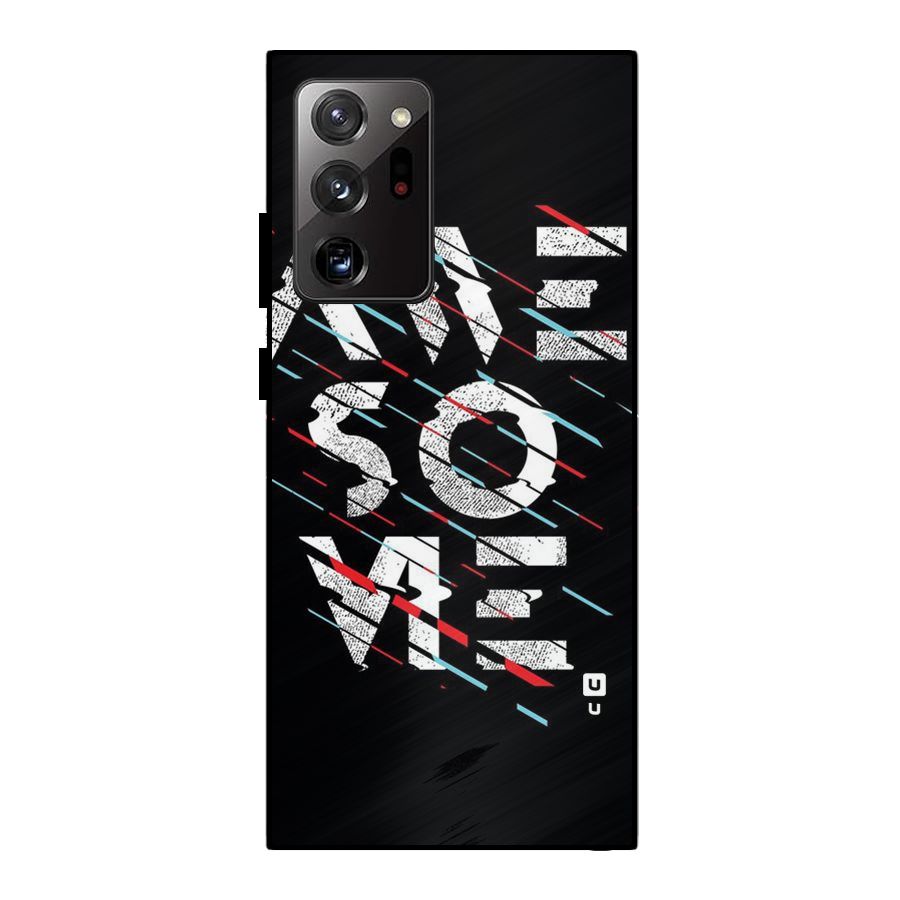 Awesome Me Metal Back Case for Galaxy Note 20 Ultra 5G