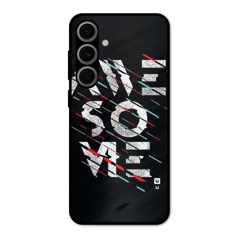 Awesome Me Metal Back Case for Galaxy S24 FE