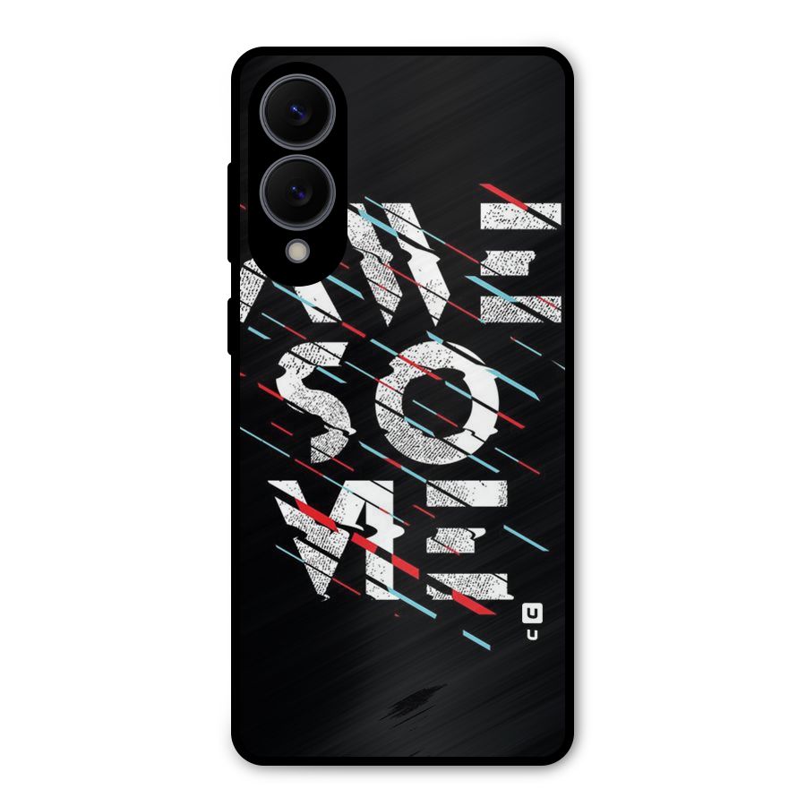 Awesome Me Metal Back Case for Galaxy S25 Edge
