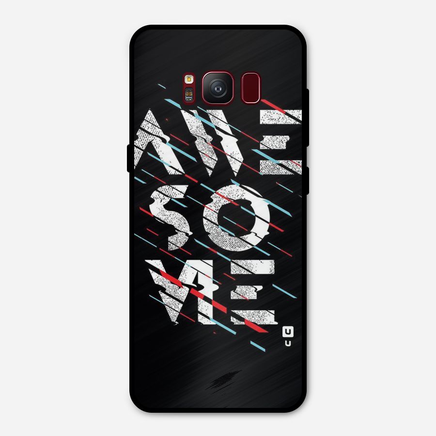 Awesome Me Metal Back Case for Galaxy S8