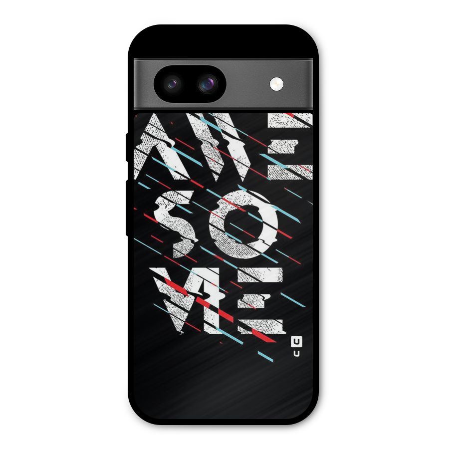 Awesome Me Metal Back Case for Google Pixel 8a