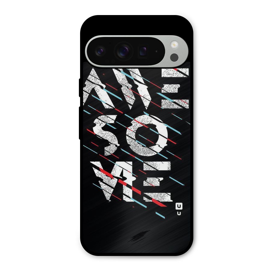 Awesome Me Metal Back Case for Google Pixel 9 Pro XL