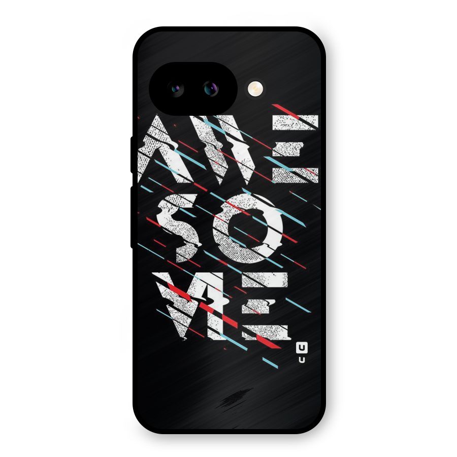 Awesome Me Metal Back Case for Google Pixel 9a