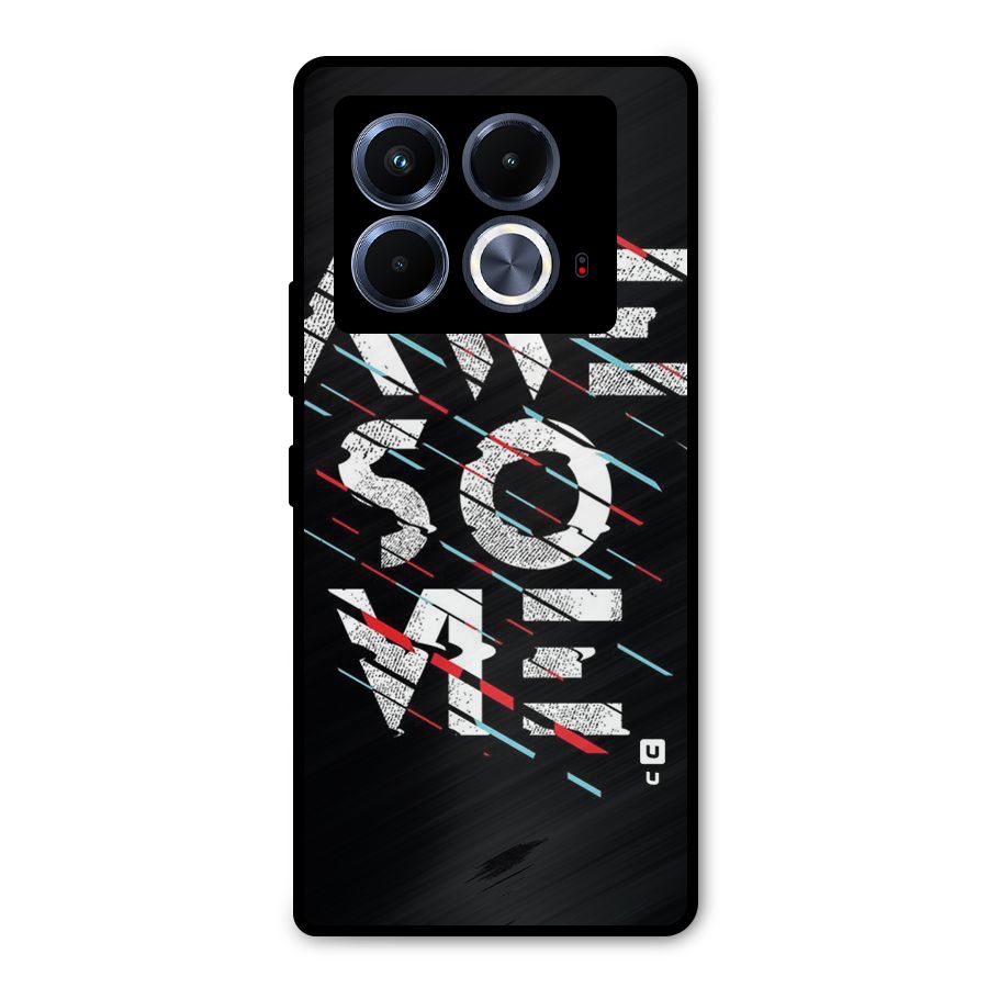 Awesome Me Metal Back Case for Infinix Note 40 5G